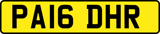 PA16DHR