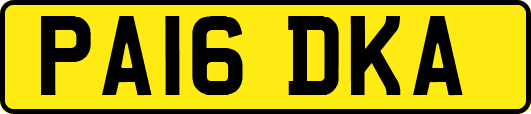 PA16DKA