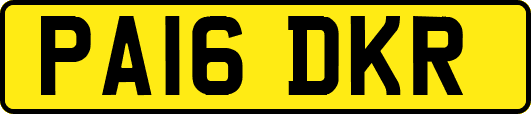 PA16DKR