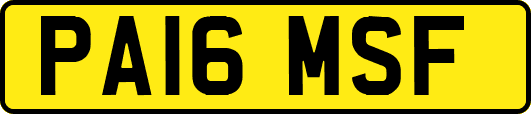 PA16MSF