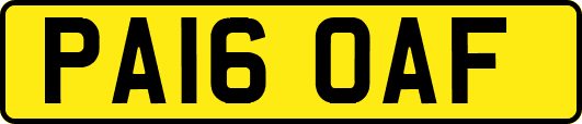 PA16OAF