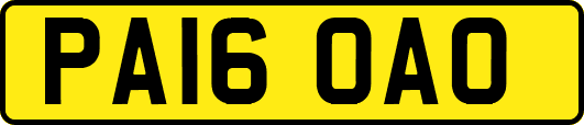 PA16OAO