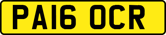 PA16OCR