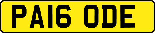 PA16ODE