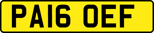PA16OEF