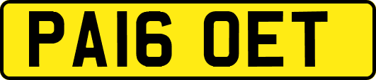 PA16OET