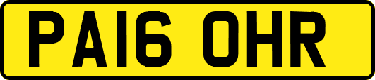 PA16OHR