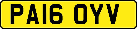 PA16OYV