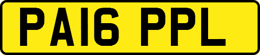 PA16PPL