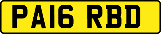 PA16RBD