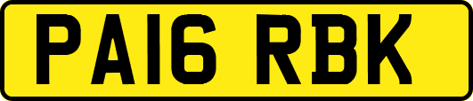 PA16RBK