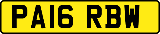 PA16RBW