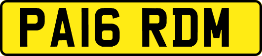 PA16RDM