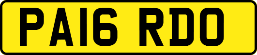 PA16RDO