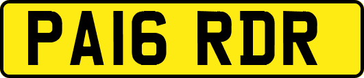 PA16RDR