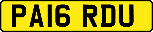 PA16RDU
