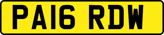 PA16RDW