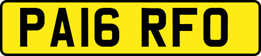 PA16RFO