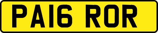 PA16ROR