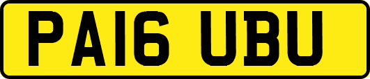 PA16UBU