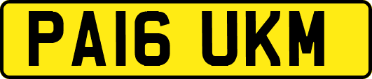 PA16UKM