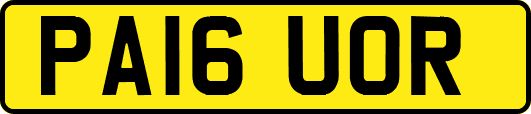 PA16UOR