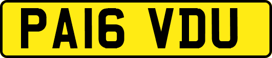 PA16VDU