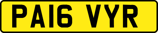 PA16VYR
