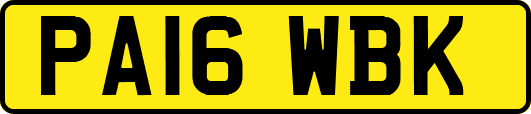 PA16WBK