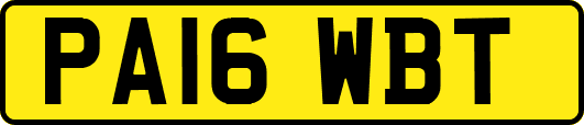 PA16WBT