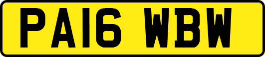 PA16WBW