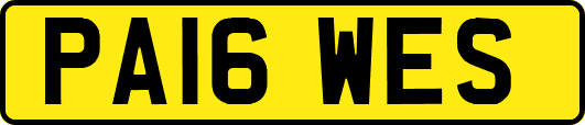 PA16WES
