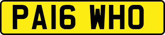 PA16WHO