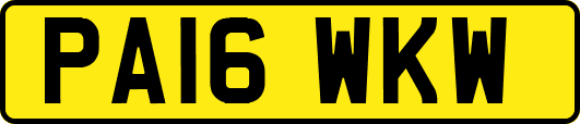 PA16WKW