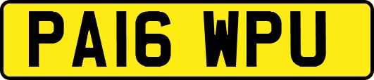 PA16WPU