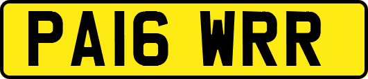 PA16WRR