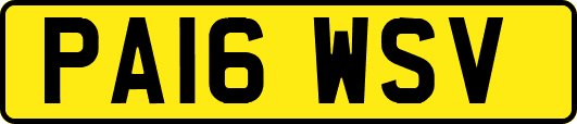 PA16WSV