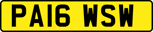 PA16WSW