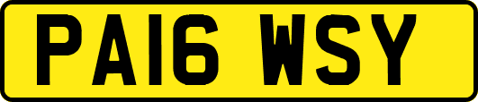 PA16WSY