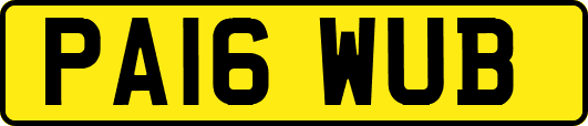 PA16WUB