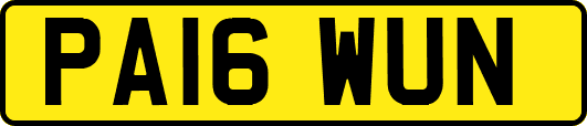 PA16WUN