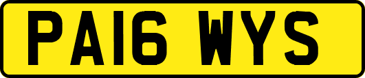 PA16WYS