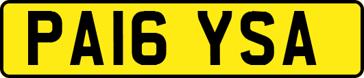 PA16YSA