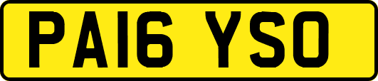 PA16YSO