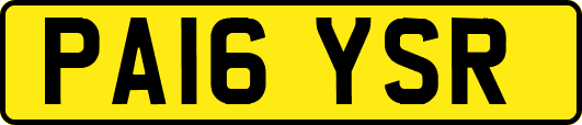 PA16YSR