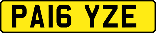 PA16YZE