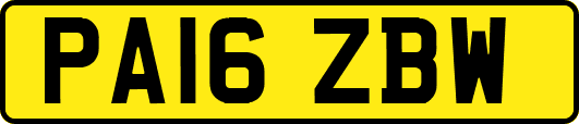 PA16ZBW