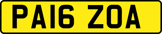 PA16ZOA