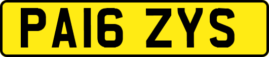 PA16ZYS