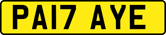 PA17AYE